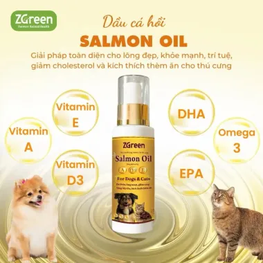 Dầu Cá Hồi SALMON OIL - ZGREEN