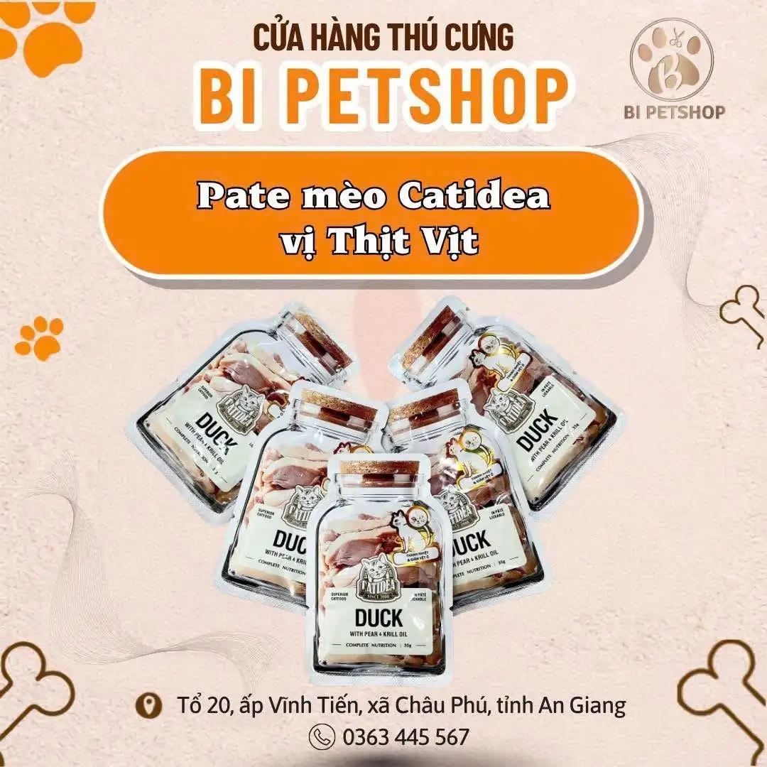 Pate Mèo Catidea Vị Tôm