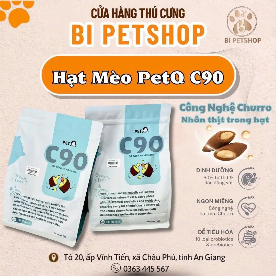 Hạt Mèo PetQ C90