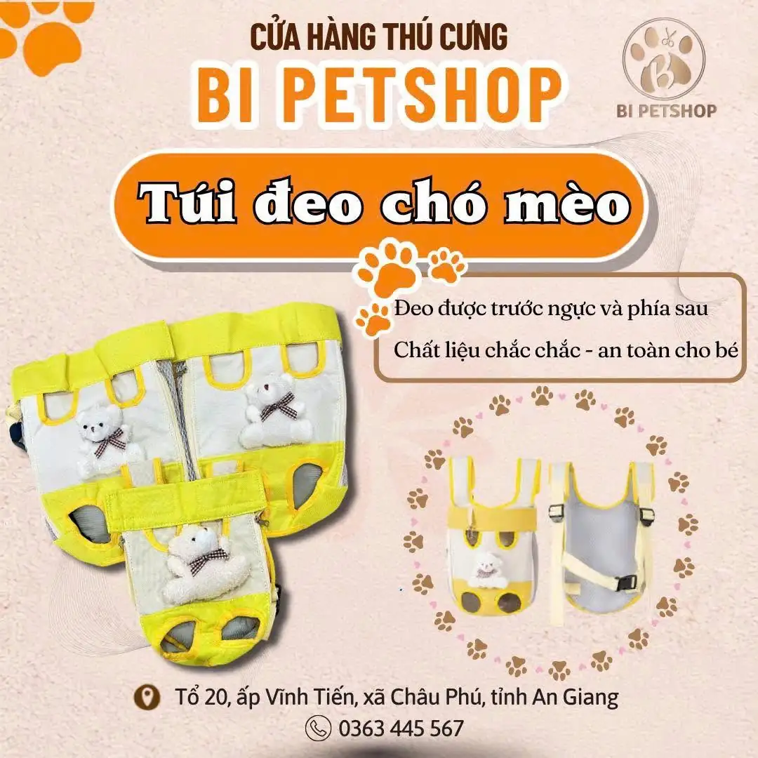 Túi Đeo Chó Mèo